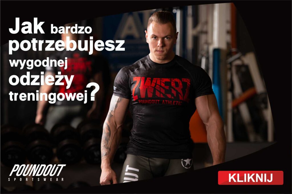 Baner odzieży na siłownię gym wear