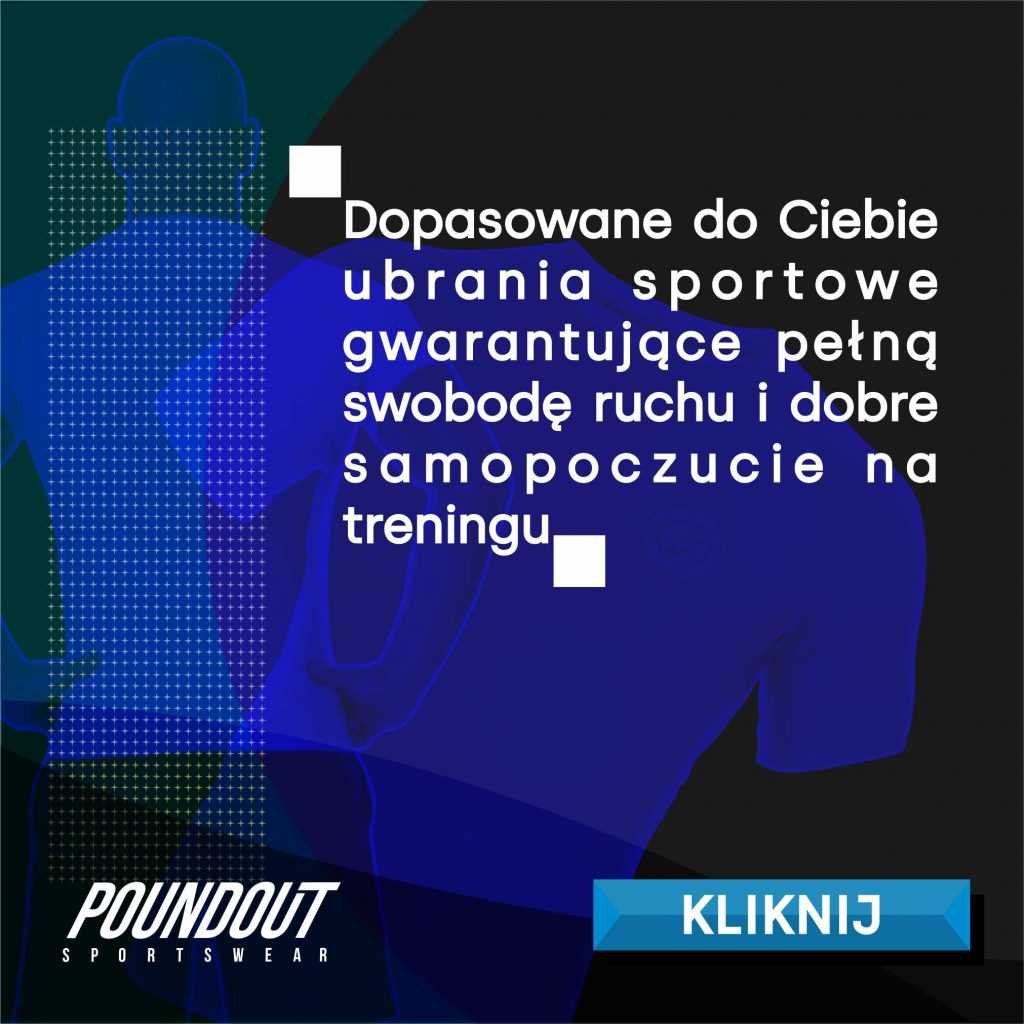 Baner z odzieżą do kalisteniki