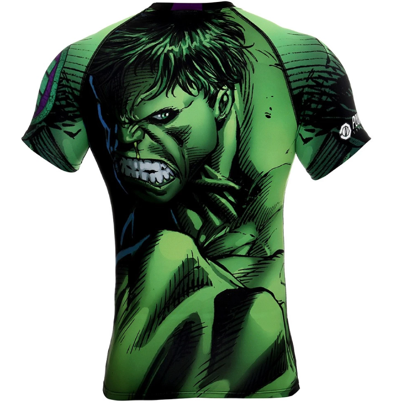 Koszulka termoaktywna Hulk