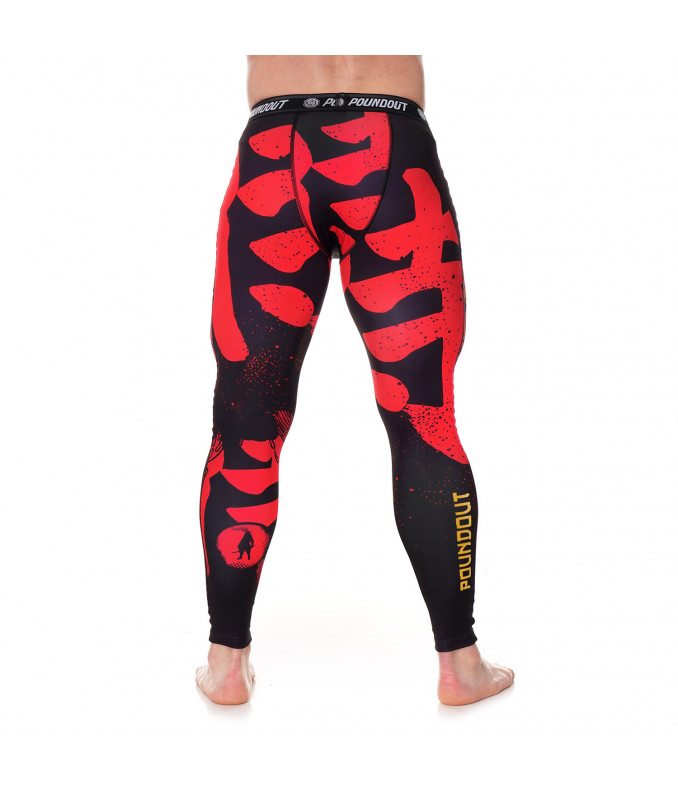 Legginsy sportowe męskie SAMURAI