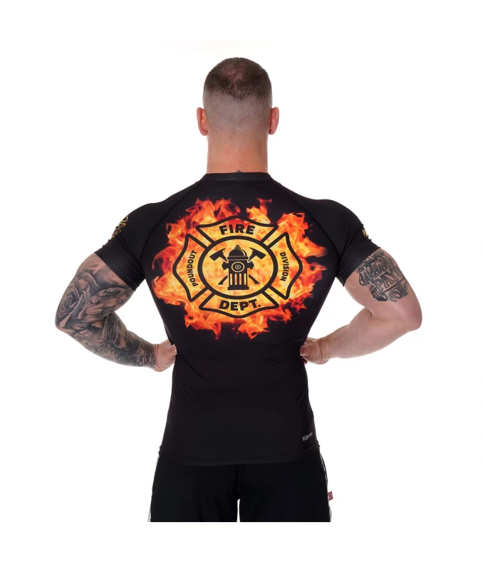 Rashguard męski koszulka termoaktywna FIRE DEPT