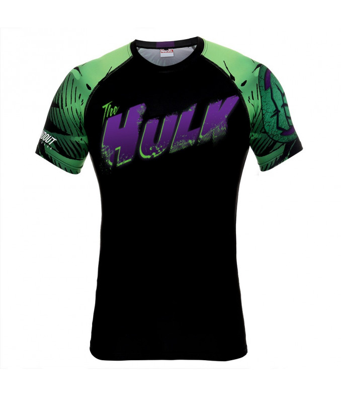 Rashguard short POUNDOUT Marvel Hulk