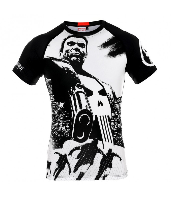 Rashguard short POUNDOUT Marvel Punisher