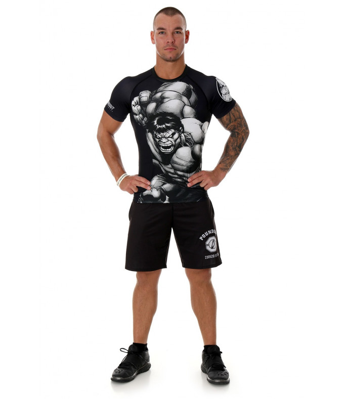 Rashguard short POUNDOUT Marvel Hulk 2.0