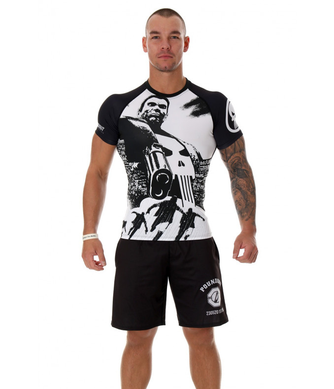 Rashguard short POUNDOUT Marvel Punisher