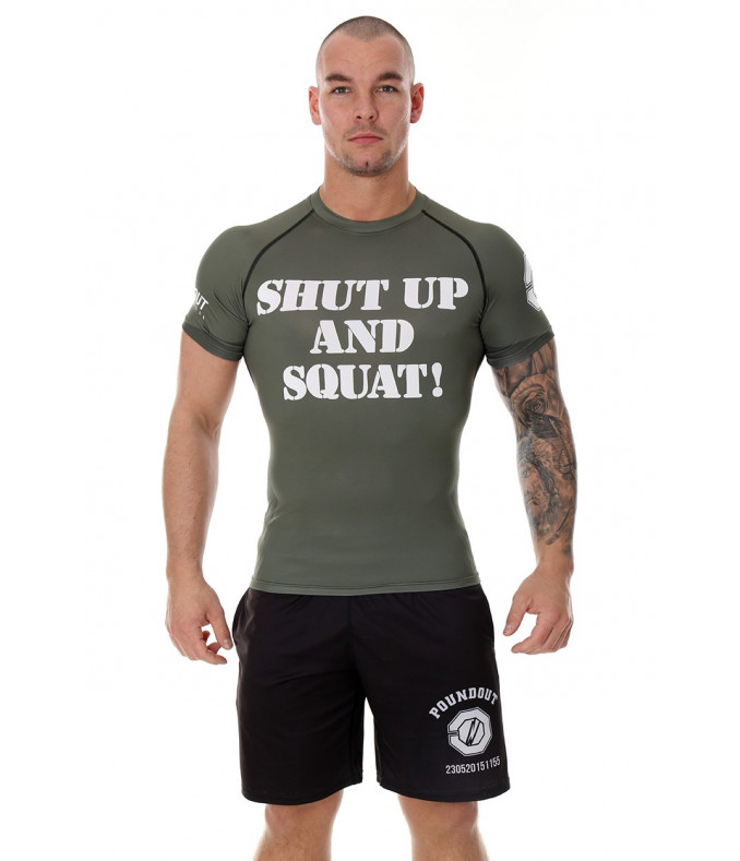 Rashguard SHUT UP AND SQUAT SUB-SKIN tech.