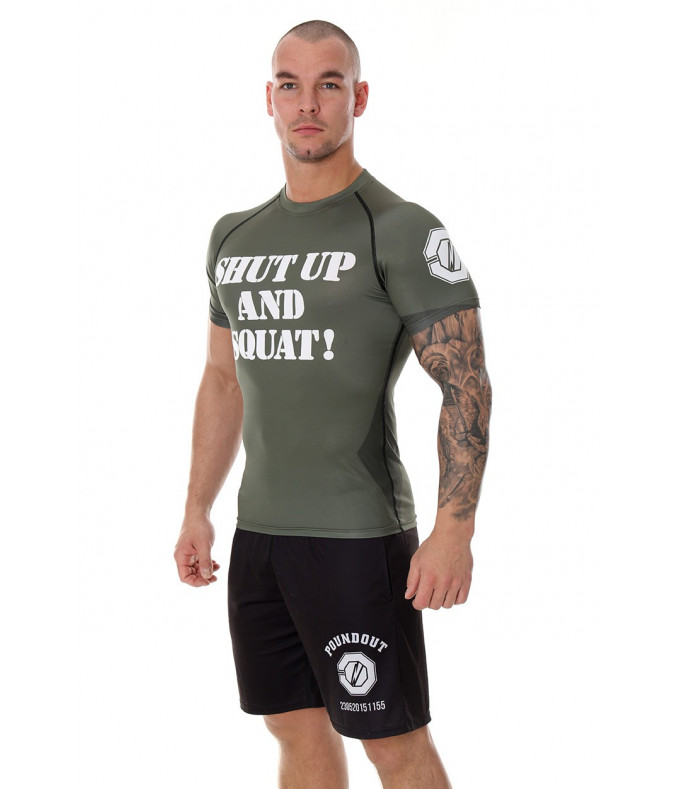 Rashguard SHUT UP AND SQUAT SUB-SKIN tech.