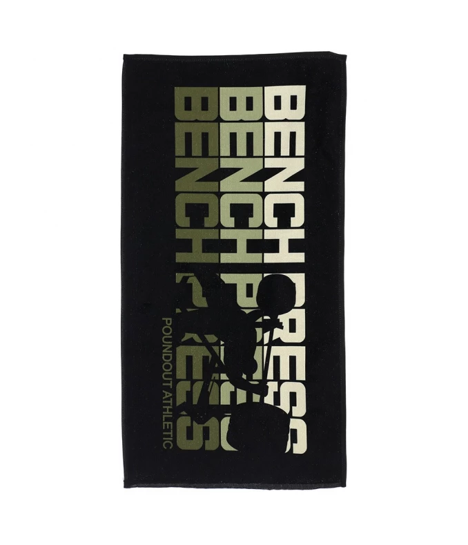 Ręcznik na siłownię frotte BENCH PRESS 35 x 70 cm