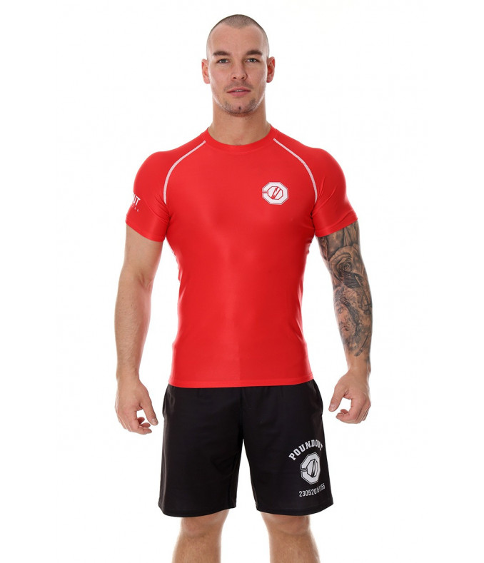 Rashguard BASE red SUB-SKIN tech.