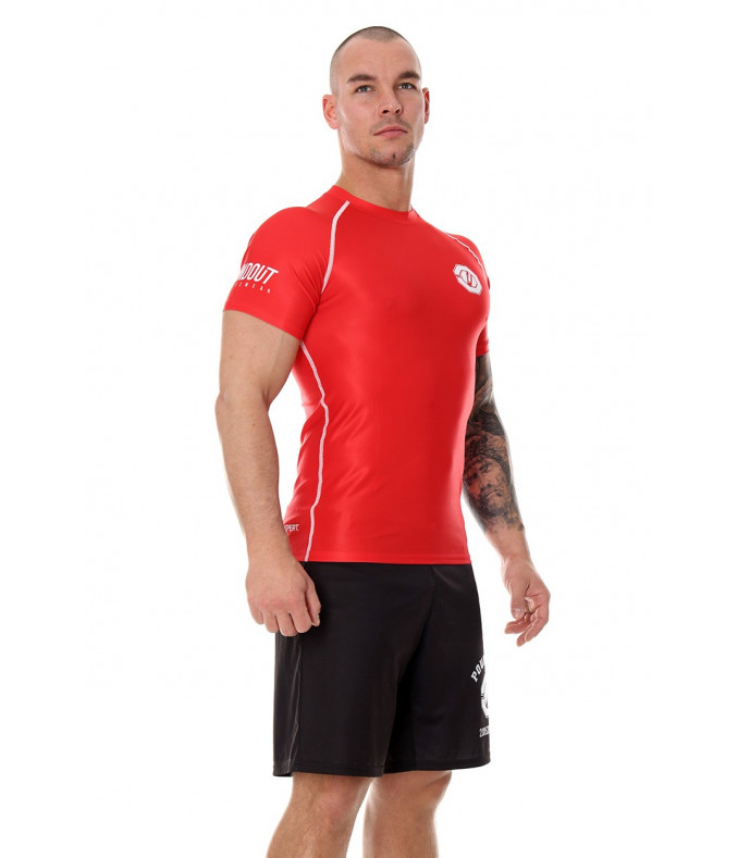 Rashguard BASE red SUB-SKIN tech.
