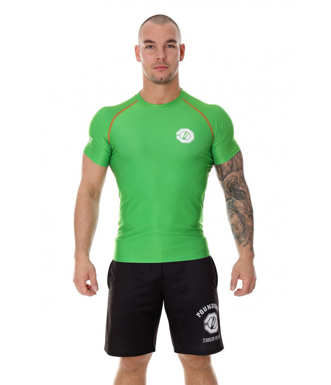 Rashguard BASE green SUB-SKIN tech.