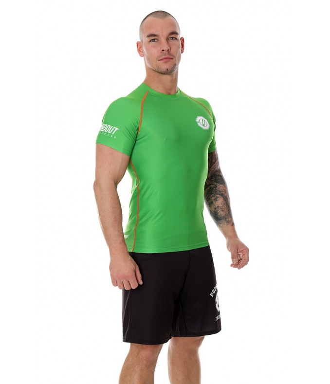Rashguard BASE green SUB-SKIN tech.