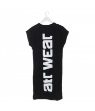 Sukienka ATR WEAR T-shirtowa BASIC czarna