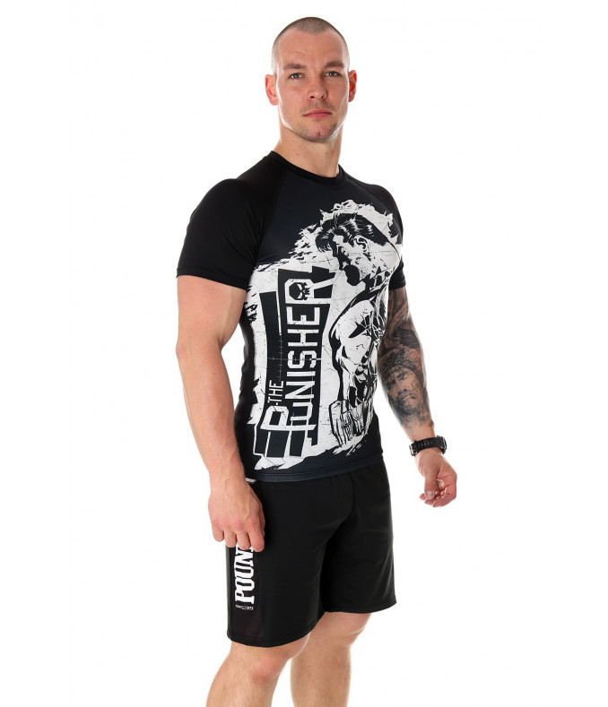 Rashguard short Marvel Punisher 3.0