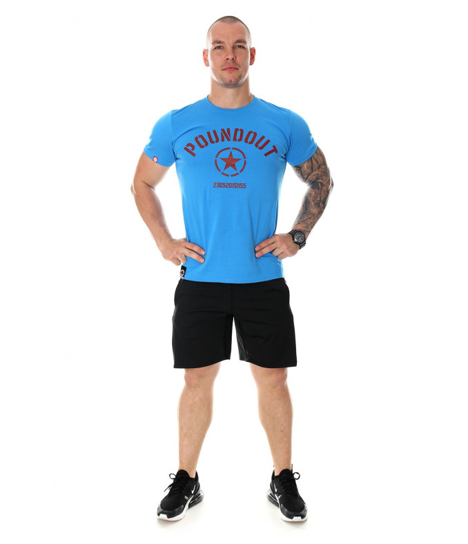 T-shirt FORCE niebieski