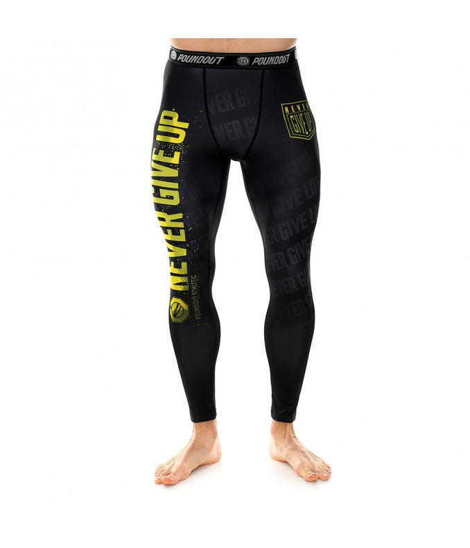 Legginsy męskie NEVER GIVE UP