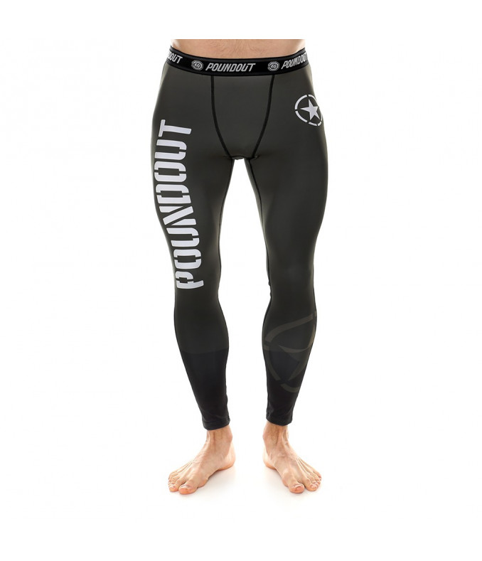 Legginsy męskie KHAKI