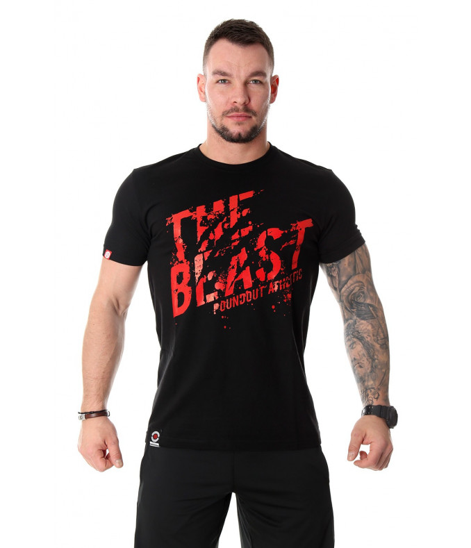 T-shirt BEAST czarny