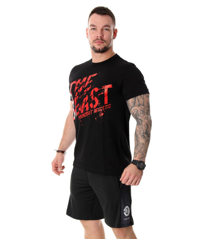 T-shirt BEAST czarny
