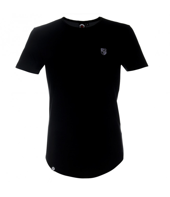 Koszulka przedłużana HERB czarna