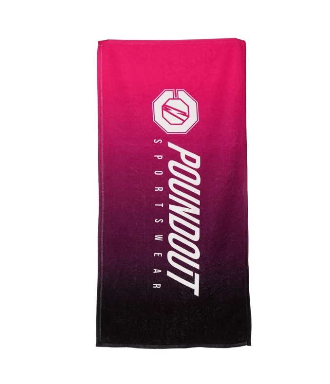 Ręcznik na siłownię frotte PINK 35 x 70 cm