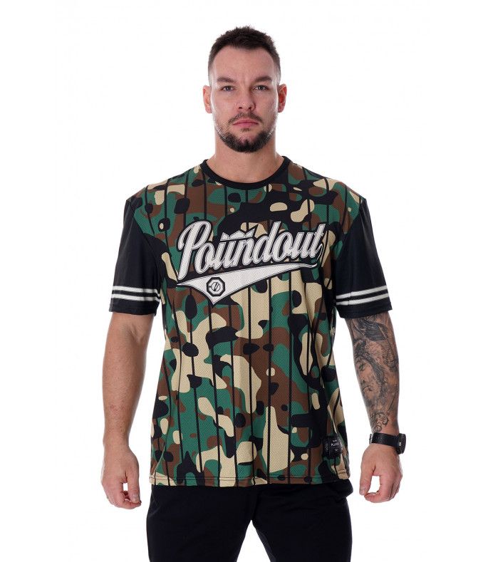 Koszulka bejsbolowa MLB męska ZONE moro