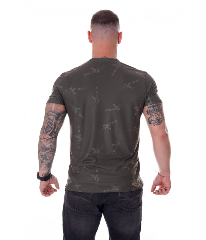 Koszulka specjalna T-PRO szybkoschnąca AK-47 khaki