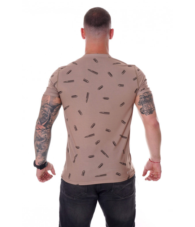 Koszulka specjalna T-PRO szybkoschnąca AMMO coyote