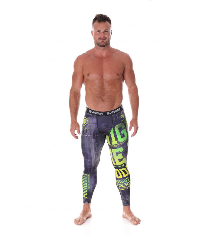 Legginsy męskie Nigdy się nie poddawaj