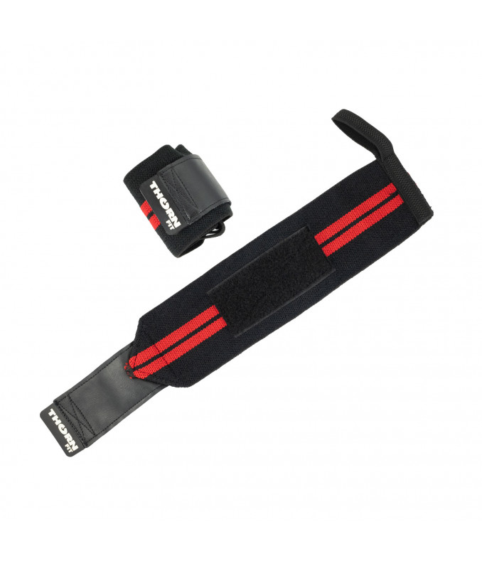 Ściągacz nadgarstka wrist wrap 12inch red