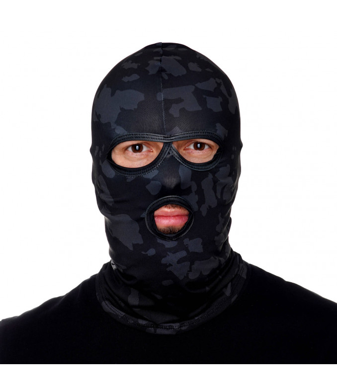 Kominiarka balaclava EASY BREATHING 3 otwory czarna