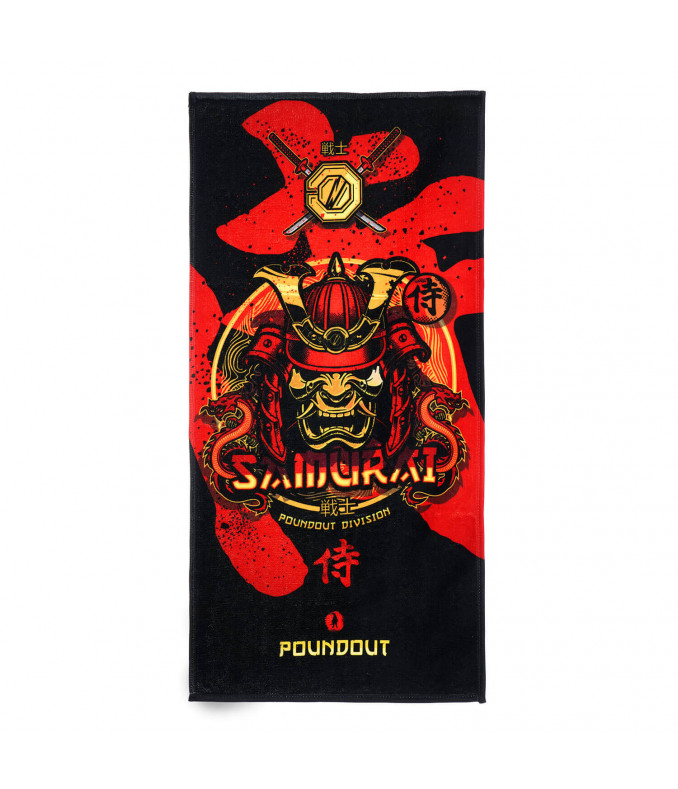 Ręcznik na siłownię frotte SAMURAI 35 x 70 cm