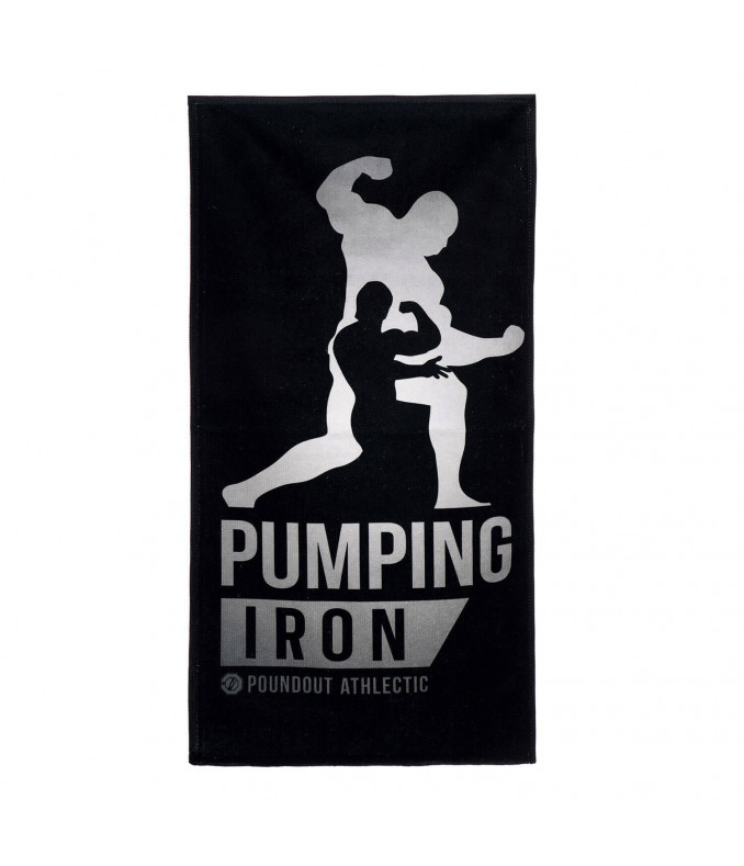 Ręcznik na siłownię frotte PUMPING IRON 35 x 70 cm