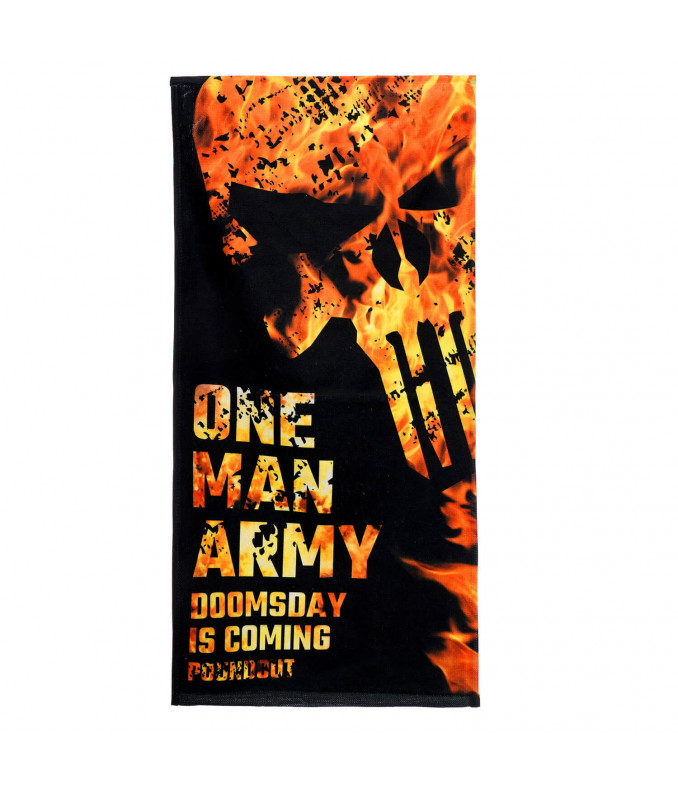 Ręcznik na siłownię frotte DOOMSDAY 35 x 70 cm