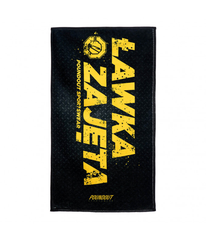 Ręcznik na siłownię frotte ŁAWKA ZAJĘTA 35 x 70 cm