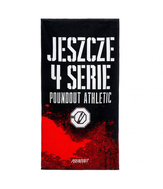 Ręcznik na siłownię frotte JESZCZE 4 SERIE 35 x 70 cm