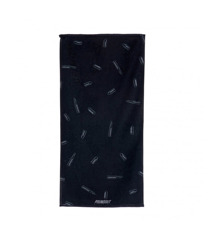 Ręcznik frotte AMMO 35 x 70 cm czarny