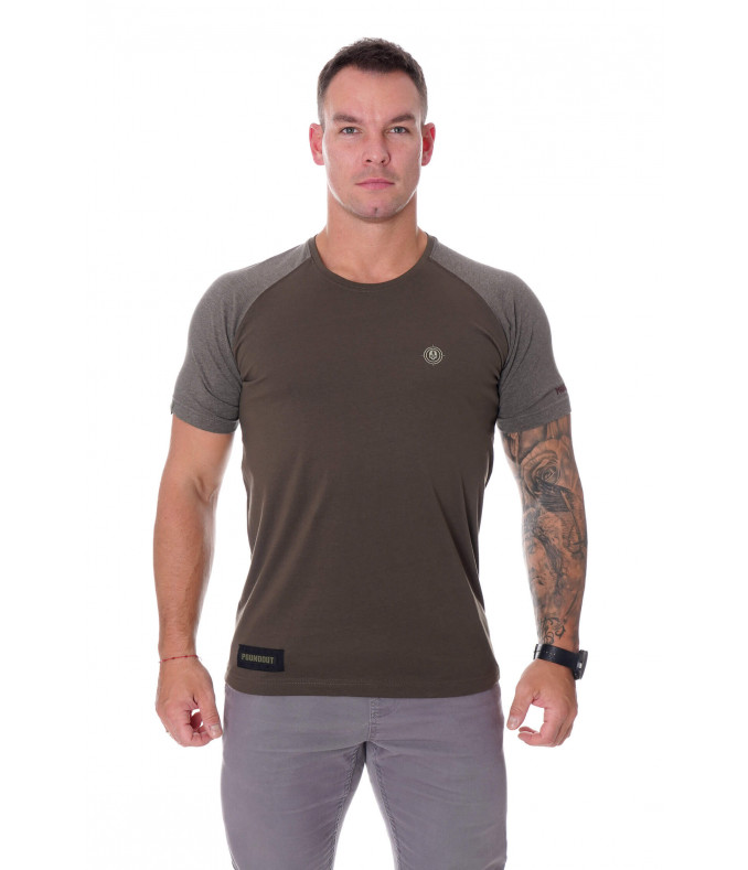 T-shirt męski STRIKE khaki