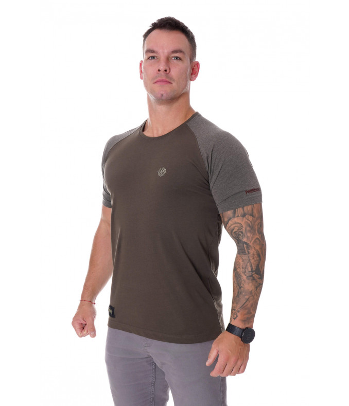 T-shirt męski STRIKE khaki